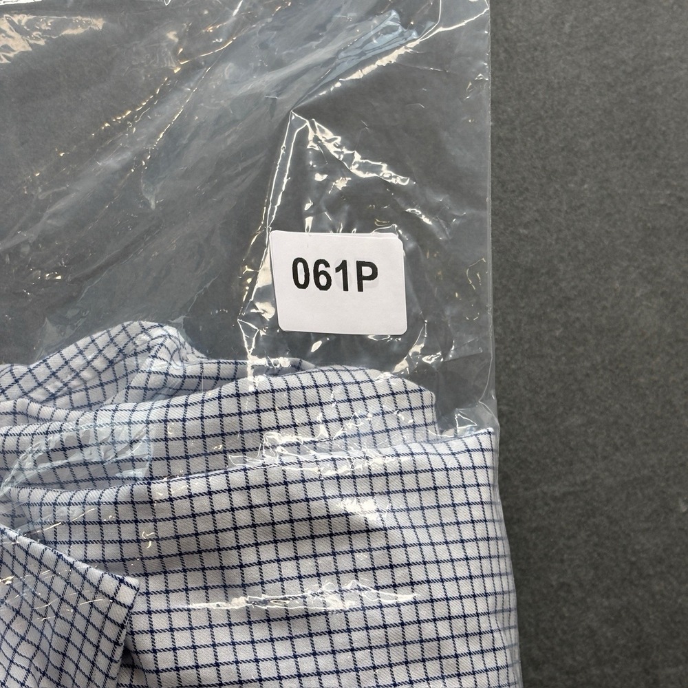 Polo Ralph Lauren Philip Button Up Shirt Men's 16.5 34/35 Blue White Check - Picture 13 of 13
